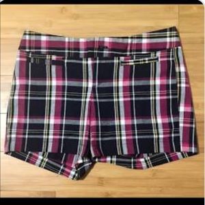 Banana Republic madras print shorts size 2